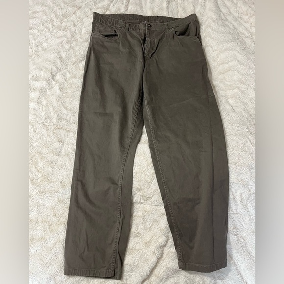 George Men's Chinos in Dark Gray Khaki 40x30 - Picture 5 of 8